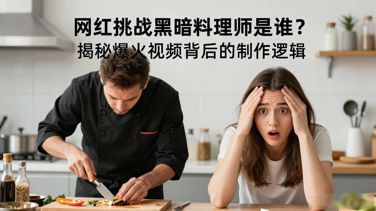 网红挑战黑暗料理师是谁,_黑暗料理界首领_黑暗料理挑战合集