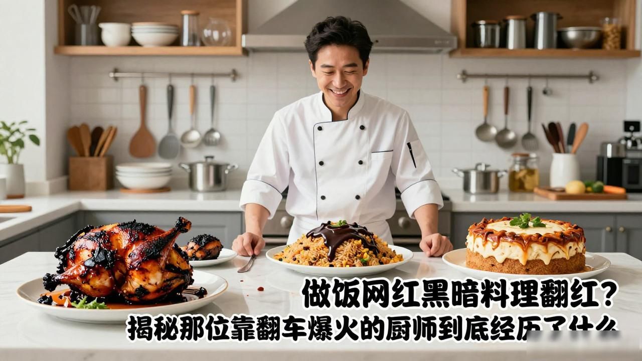 做饭网红黑暗料理,_黑暗料理十大网红_做饭做成黑暗料理